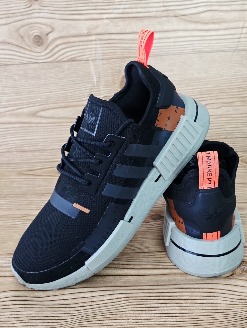 Adidas NMD_R1 'Black Solar Red'
